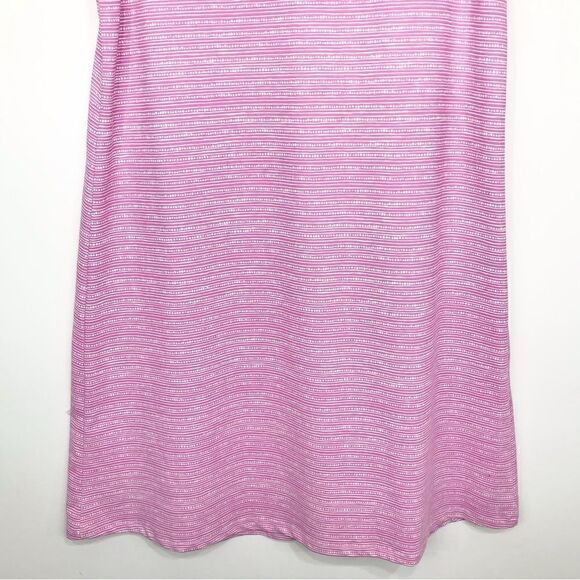 J. McLaughlin ELLISON Pink White Seawall Print Sleeveless Dress - Picture 12 of 16